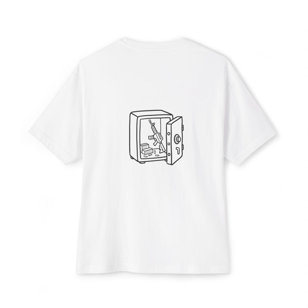 Safe Doodle Tee | White