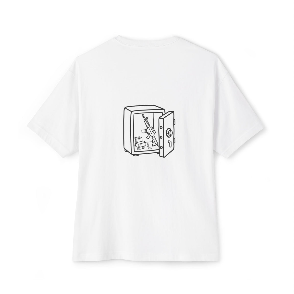 Safe Doodle Tee | White